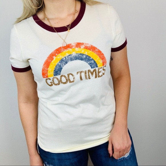 Buckle Tops - NWT Chillionaire Buckle Graphic Good Times Shirt L